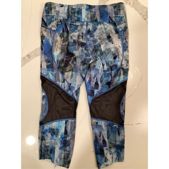 Lululemon Pace 21” Sz 10 Sun Dazed Multi Leggings - Picture 9 of 11